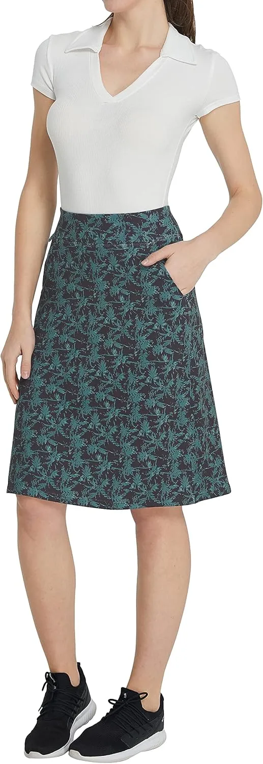 alvon Modest Golf Skirts for Women with Pockets Shorts Skorts Skirts Casual Tennis Skorts Sports High Waisted Elastic Running