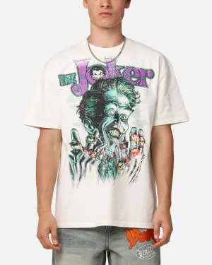 American Thrift X DC Batman The Joker Rings Heavyweight T-Shirt Off White