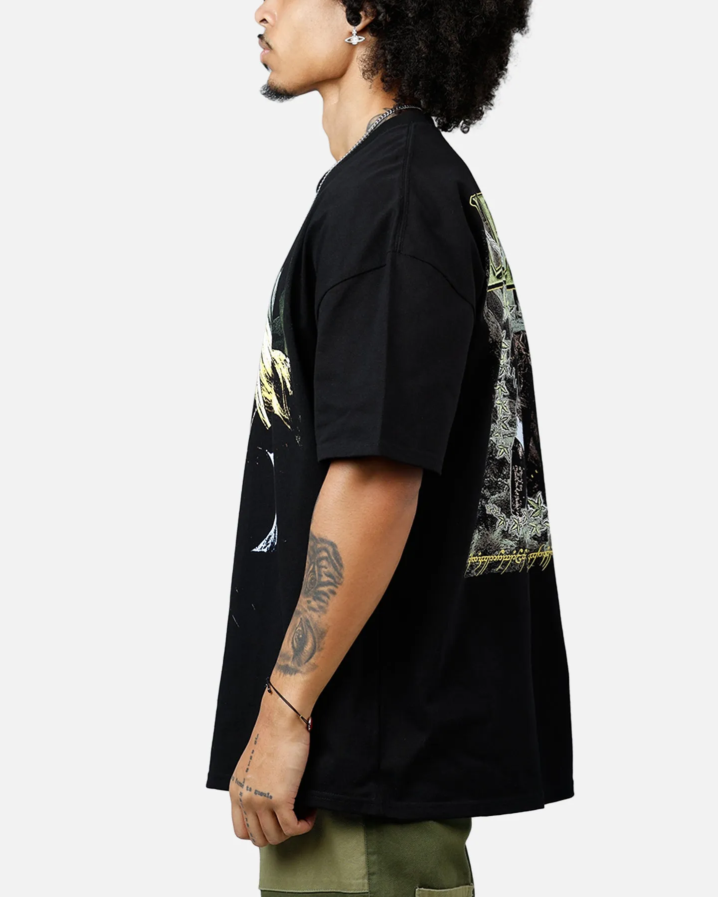American Thrift X The Lord Of The Rings Legolas Heavyweight T-Shirt Black