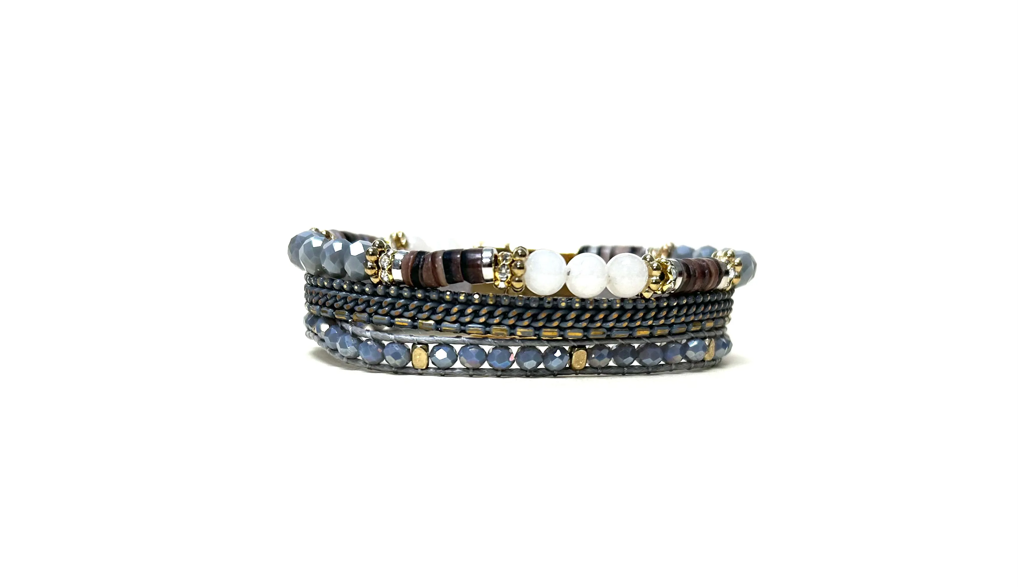 Beads and Chains Magnetic Bracelet