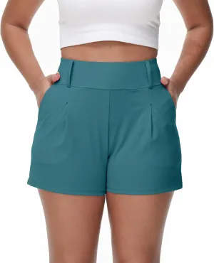 Blaosn Womens Golf Shorts Workout Running Bike Gym Athletic Lounge Work Dress Pants High Waist Cute Clothes Summer Outfits