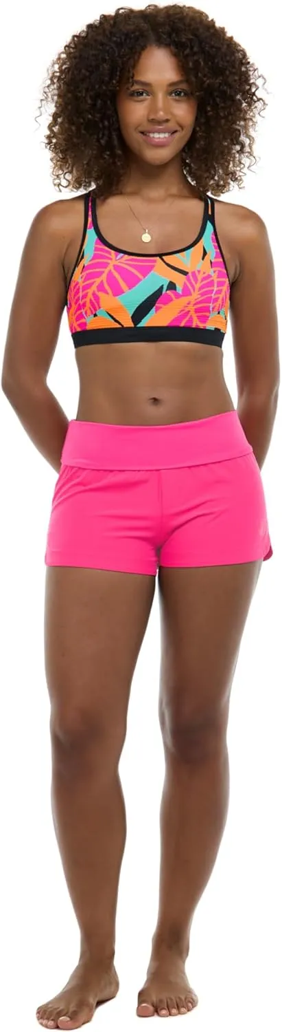 Body Glove Women's Smoothies Seaside Solid 2" Vapor Boardshort