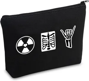CMNIM Radiology Technologist Gifts X-Ray Tech Gift RRT RAD Tech Symbol Makeup Case Radiologist Thank You Cosmetic Travel Bag (RRT RAD Tech Symbol MB)