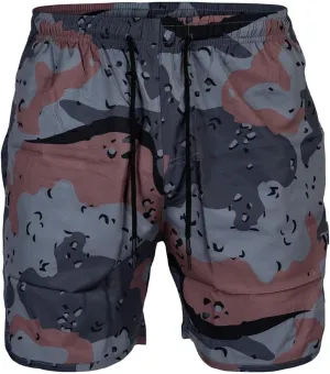 Combat Iron Mens Tactical Athletic Running Shorts | 5.5 Inseam | Lightweight Full Flex Material | 2 Front Mesh Pockets