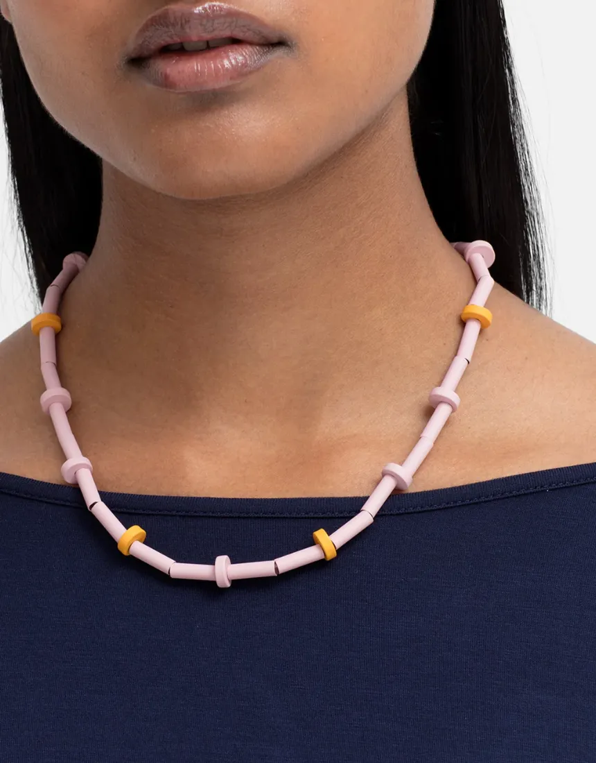 Elk - Obbe Necklace Floss Pink
