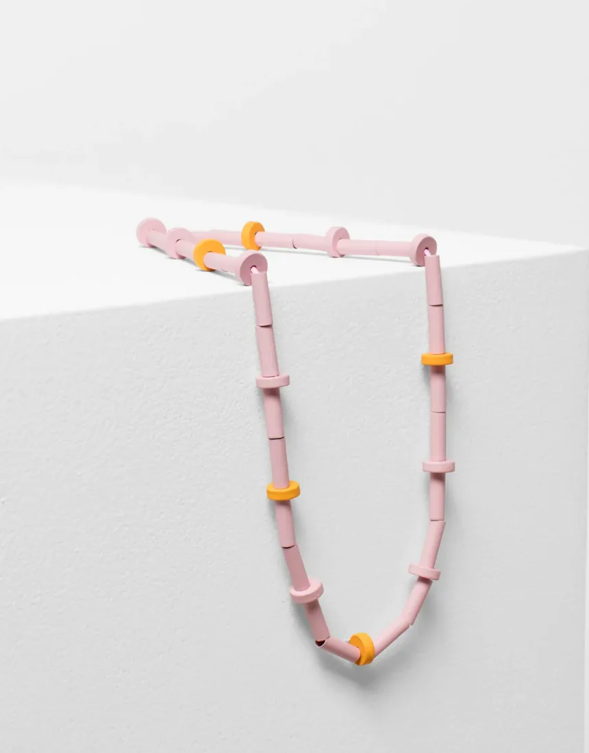 Elk - Obbe Necklace Floss Pink
