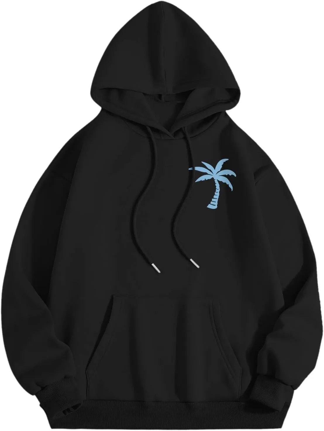 Everything Comes In Waves Sweatshirt For Women Long Sleeve Casual Sweatshirts Drawstring Pockets Comfort Fashion Hoodies