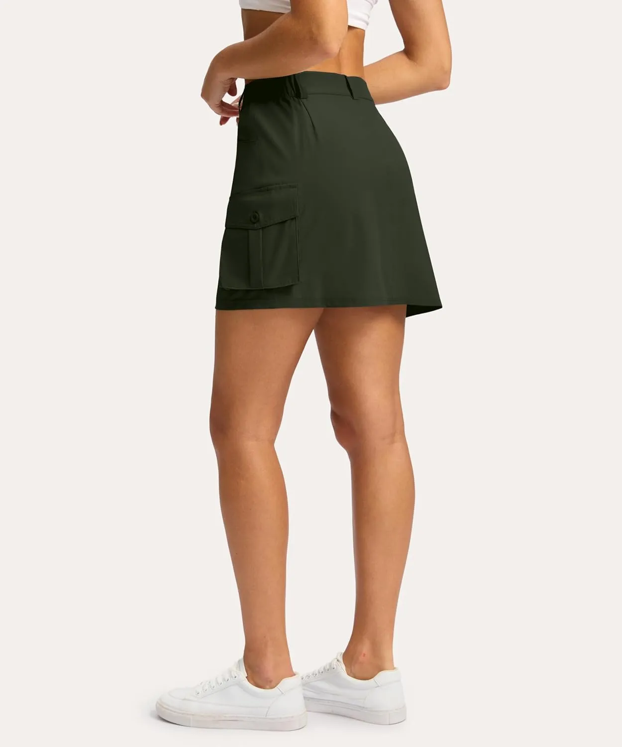 G Gradual Women's Skort 5 Pockets Cargo Skirt Golf Skirts Skorts for Women Casual Summer Hiking