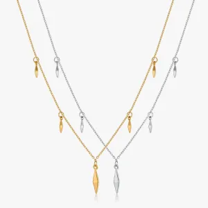 Geometric Drop Necklaces (Greek Inspired Collection)