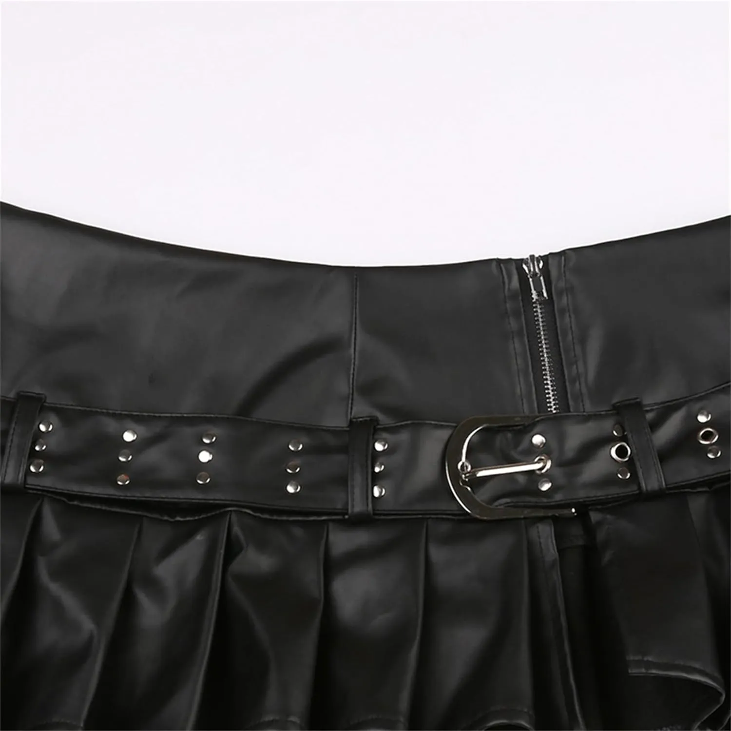 Goth Skirt Women Cute Punk Preppy Vintage Grunge Emo Y2k Harajuku Rave