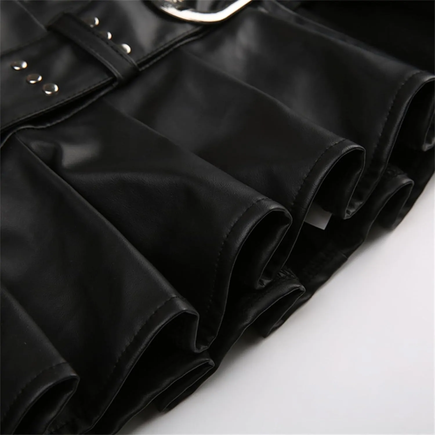 Goth Skirt Women Cute Punk Preppy Vintage Grunge Emo Y2k Harajuku Rave