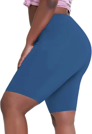 High Waisted Biker Shorts for Women Women's Hip Lifting High Waisted Tummy Tightening Leggings Breathable Yoga