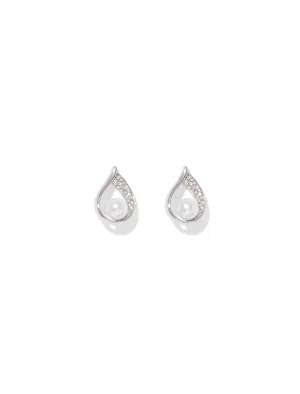 Kailey Pearl Teardrop Earrings