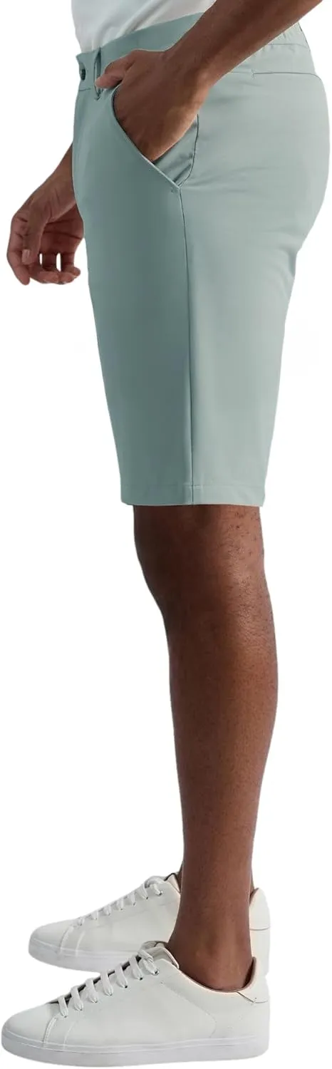 Kenneth Cole REACTION Men's Lightweight Hybrid Stretch Performance Shorts-7 and 9 Inch Inseams