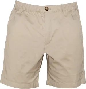 Men's 7" Inseam Elastic-Waist Casual Short Shorts 4-Way Stretch