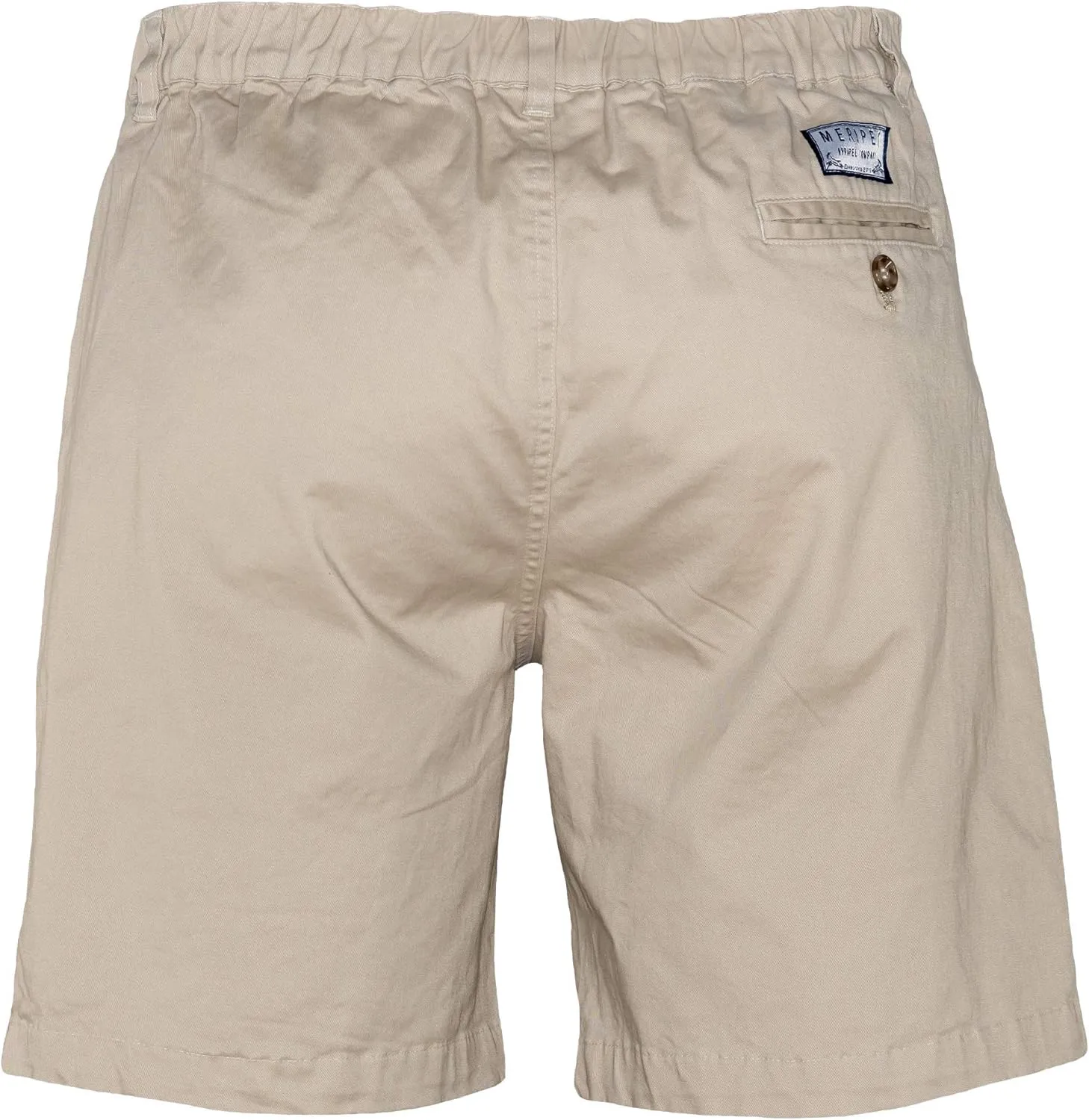 Men's 7" Inseam Elastic-Waist Casual Short Shorts 4-Way Stretch