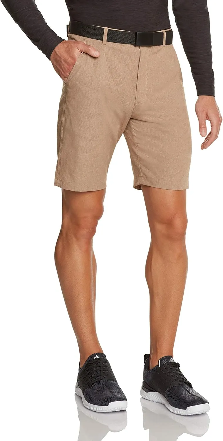 Mens Dry Fit Golf Shorts 10 in Inseam - Quick Dry Casual Chinos w/Elastic Waist