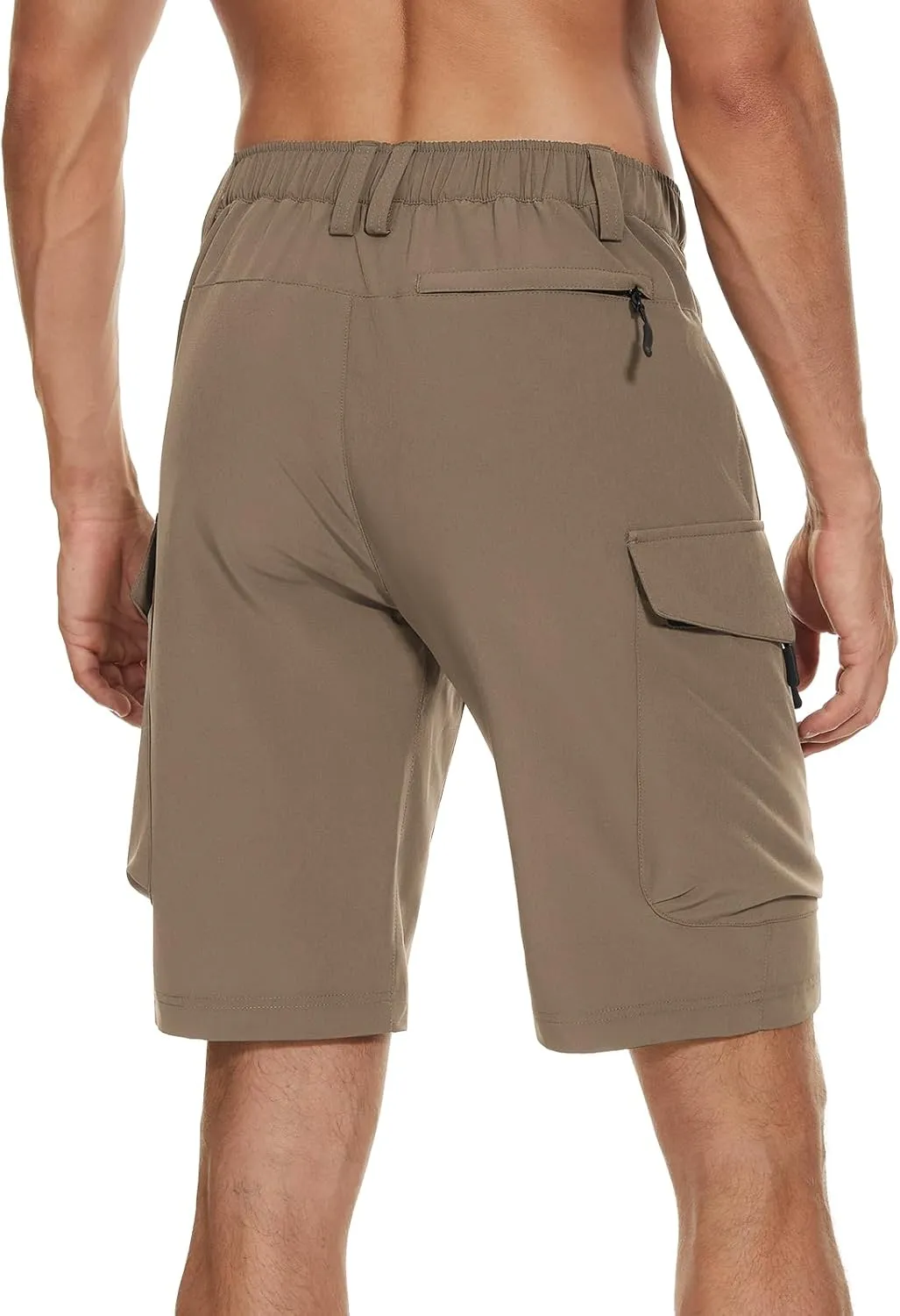 Moosehill Men's Hiking Cargo Shorts with 7 Pockets Quick Dry for Casual Work