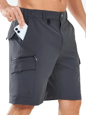 NORTHYARD Men's Casual Cargo Shorts Lightweight 9" Hiking Golf Work Quick Dry Camping Outdoor Travel Fishing with 7 Pockets