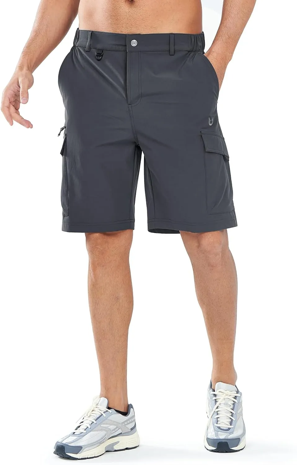 NORTHYARD Men's Casual Cargo Shorts Lightweight 9" Hiking Golf Work Quick Dry Camping Outdoor Travel Fishing with 7 Pockets