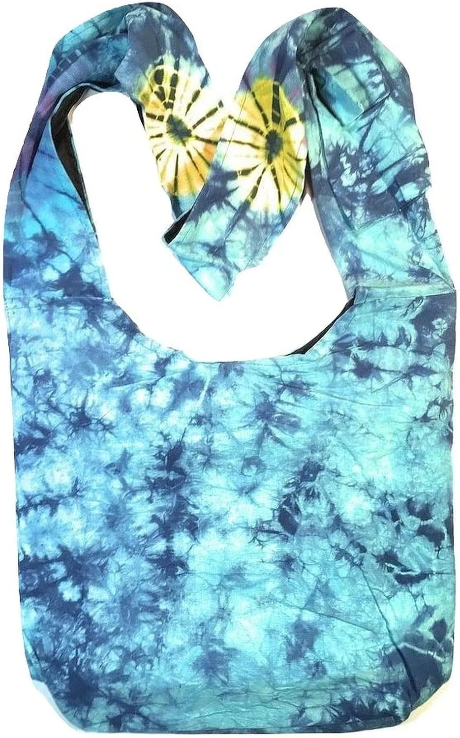 Original Collections Tie Dye Cross Body Shoulder Hippie Handbag Purse