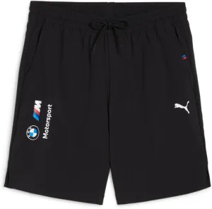 PUMA Men's Standard BMW M Motorsport Essentials Woven 7" Shorts, Black-ss24, XL