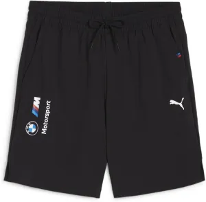 PUMA Men's Standard BMW M Motorsport Essentials Woven 7" Shorts, Black-ss24