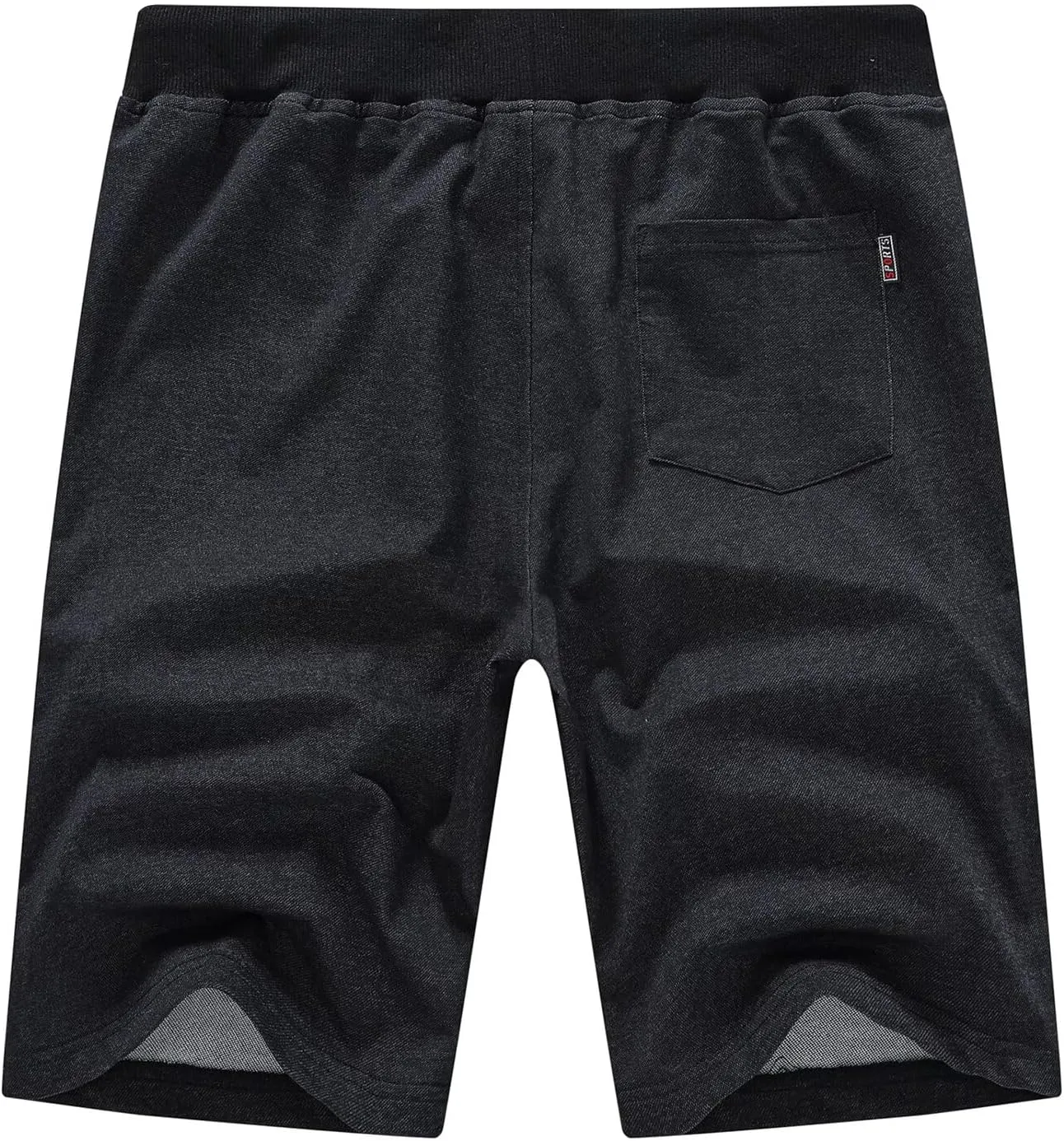 QPNGRP Mens Shorts Casual Drawstring Zipper Pockets Elastic Waist