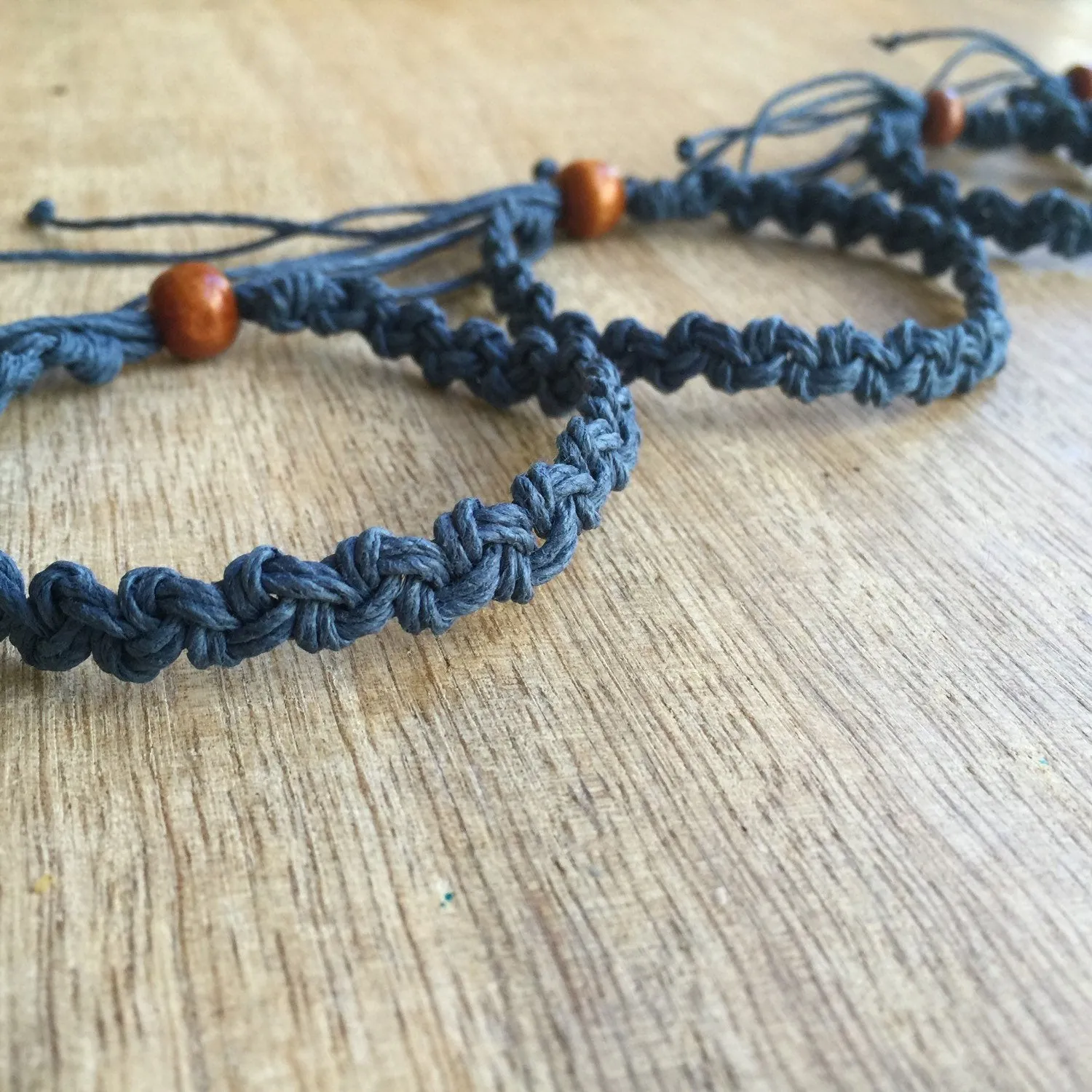 Shell Key Family Blue Bracelets