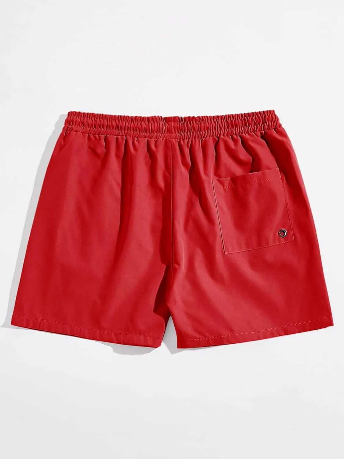 SOLY HUX Men's Elastic High Waisted Casual Summer Shorts