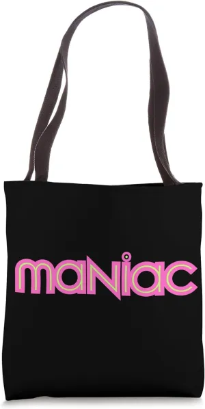 Stay Maniac Pink and Green Minsung Funky SKZ Design Tote Bag