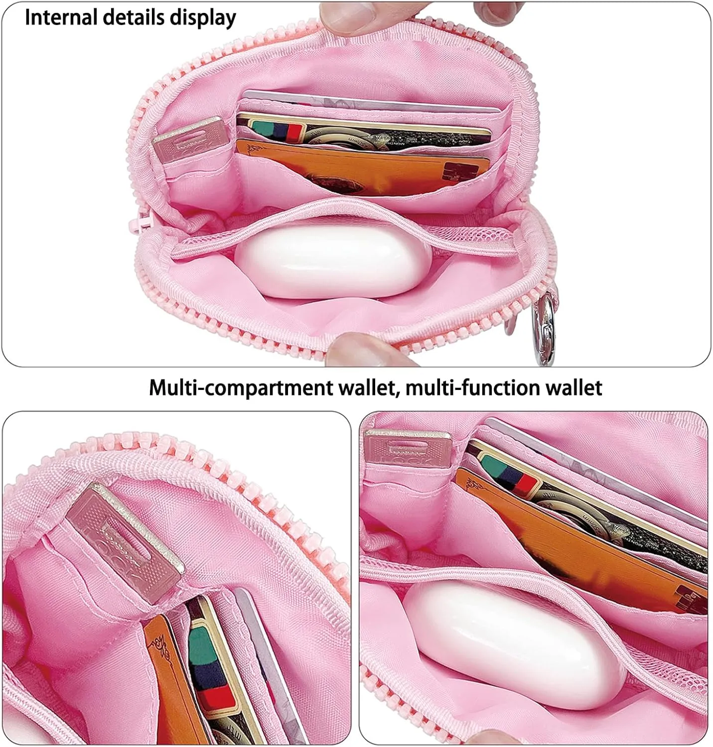 The Iris' Wallet 2nd Gen, The Iris Pouch Wristlet, Wristlet Wallets for Women, Iris Wallets for Women (blue)