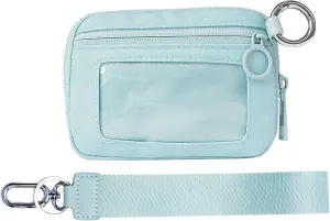 The Iris' Wallet 2nd Gen, The Iris Pouch Wristlet, Wristlet Wallets for Women, Iris Wallets for Women (blue)