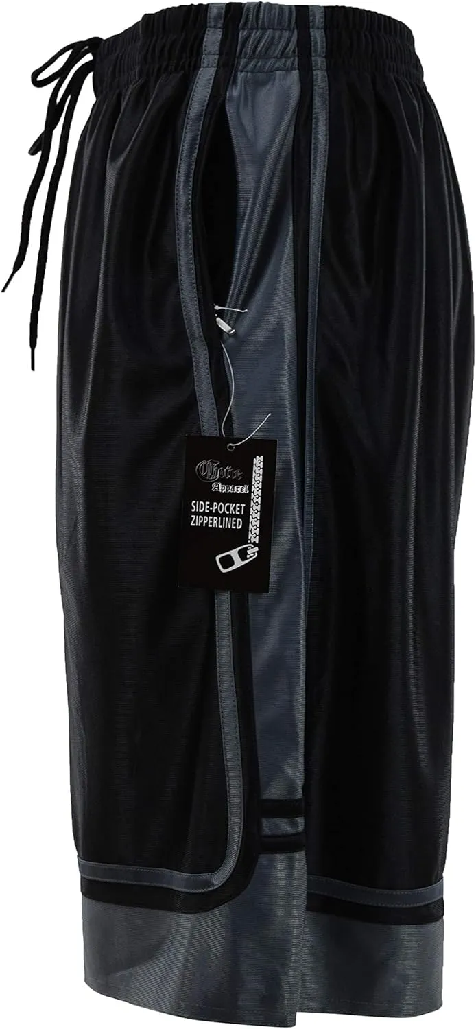 The JDP Co. Men's Athletic Gym Training Basketball Shorts