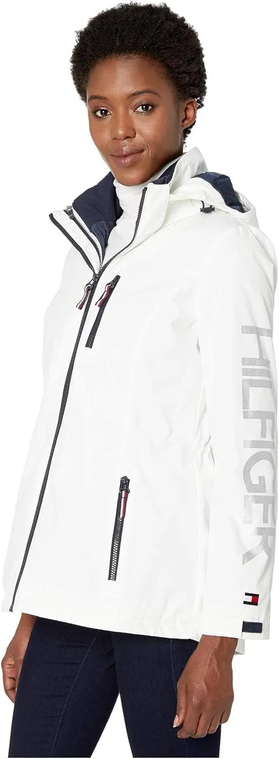 Tommy Hilfiger womens 3-in-1 Systems Insulated Jacket With Removable Hoodie