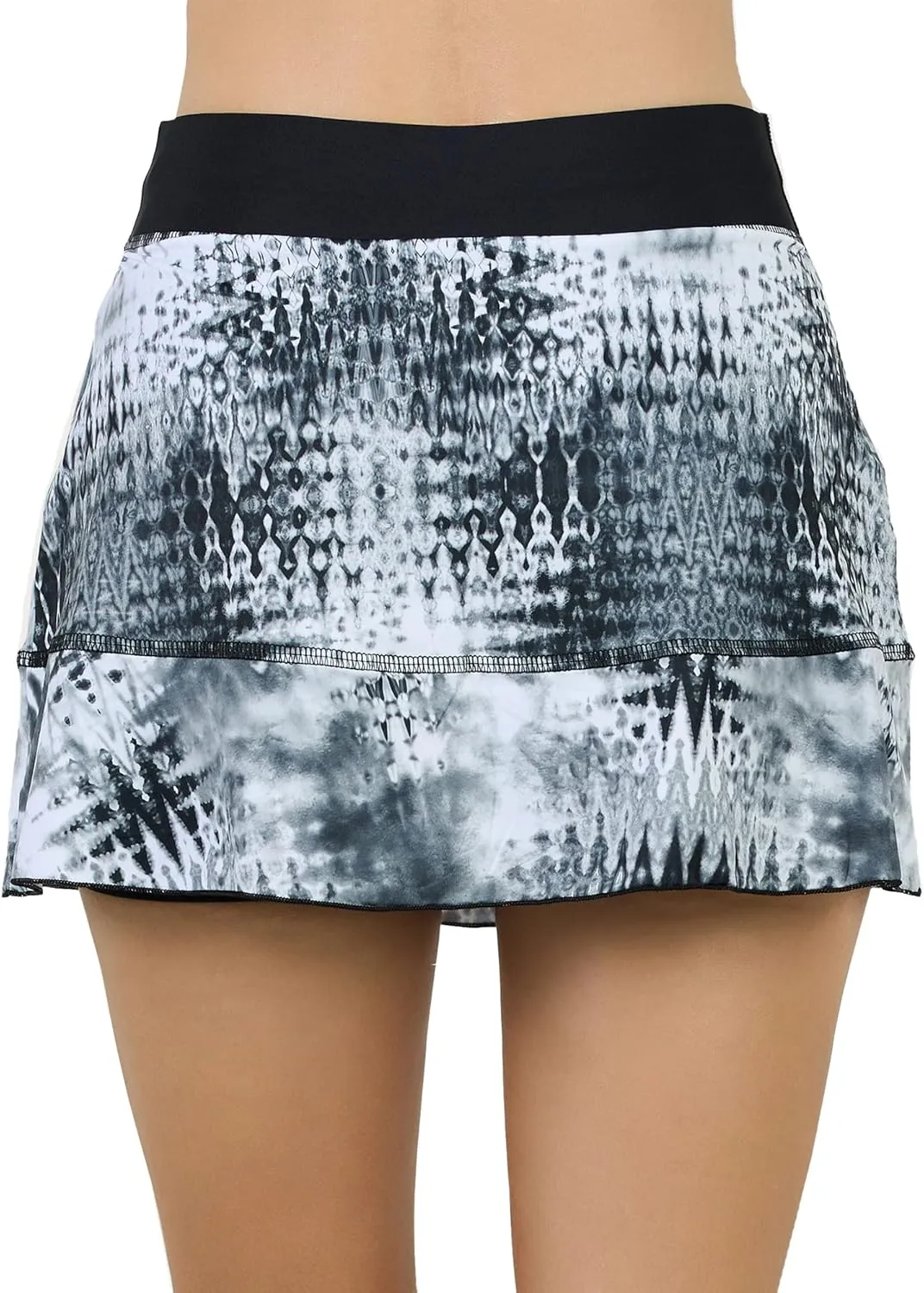 UV Colors Print 14 Inch Womens Tennis Skirt