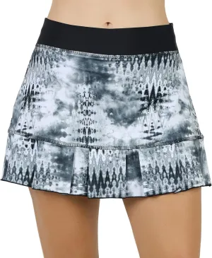 UV Colors Print 14 Inch Womens Tennis Skirt