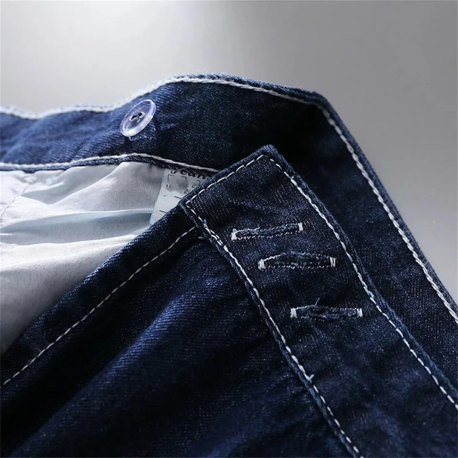 Women's High Waist Split Pleated Jeans Skirts Vintage Long Maxi Denim Skirts with Pockets
