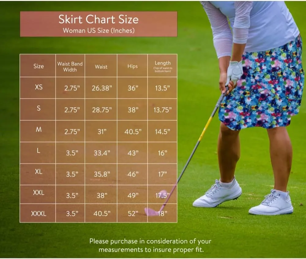 Womens Tennis Golf Skirt Pickleball Athletic Exercise Printed Skorts Short Pocket