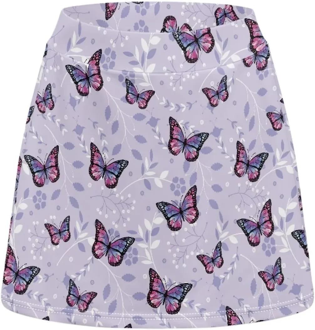 Womens Tennis Skirts High Waisted Golf Skorts with Pockets Athletic Skorts Summer Clothes XS-3XL