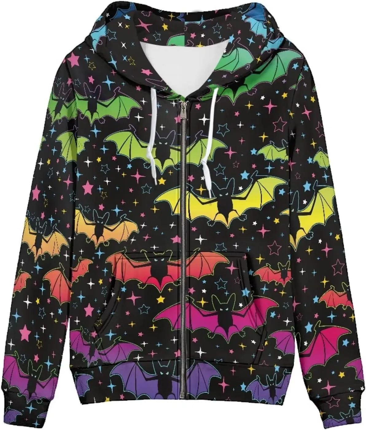 YEXIATODO Casual Hoodie for Women Zipper Hooded Sweatshirt Pullover with Pocket