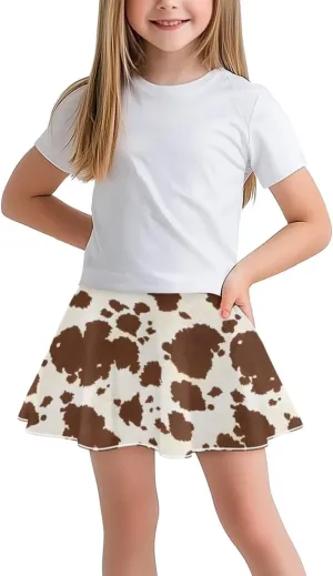 Ystardream Casual Girls' Sport Skirts Tennis Running Skorts with Built-in Shorts 5-14