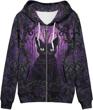 Zipper Hoodies for Women Oversized Athletic Fall Cardigan Plus Size