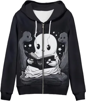 Zipper Hoodies for Women Oversized Athletic Fall Cardigan Plus Size